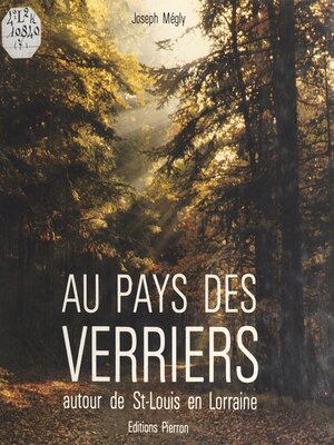 cover image of Au pays des verriers